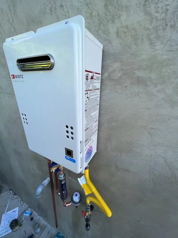 Tankless water heater installation for New Concord homes